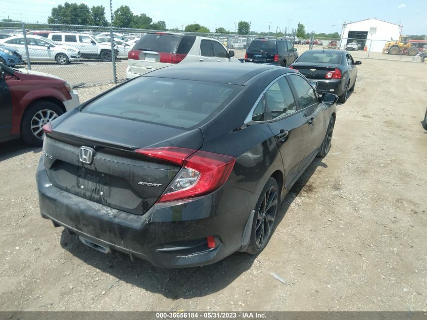 2020 HONDA CIVIC SEDAN SPORT - 19XFC2F80LE020657