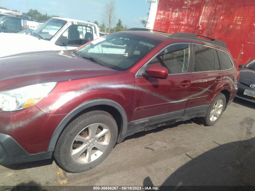2014 SUBARU OUTBACK 2.5I LIMITED - 4S4BRBMC9E3298015