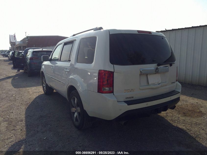 2013 HONDA PILOT TOURING - 5FNYF3H93DB030364