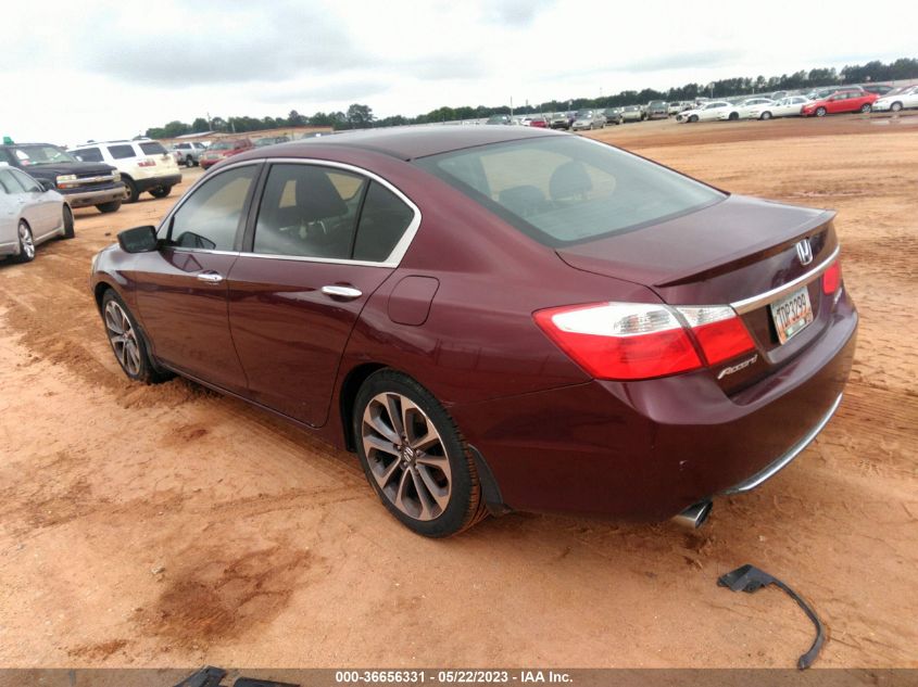 2014 HONDA ACCORD SEDAN SPORT - 1HGCR2F57EA179089