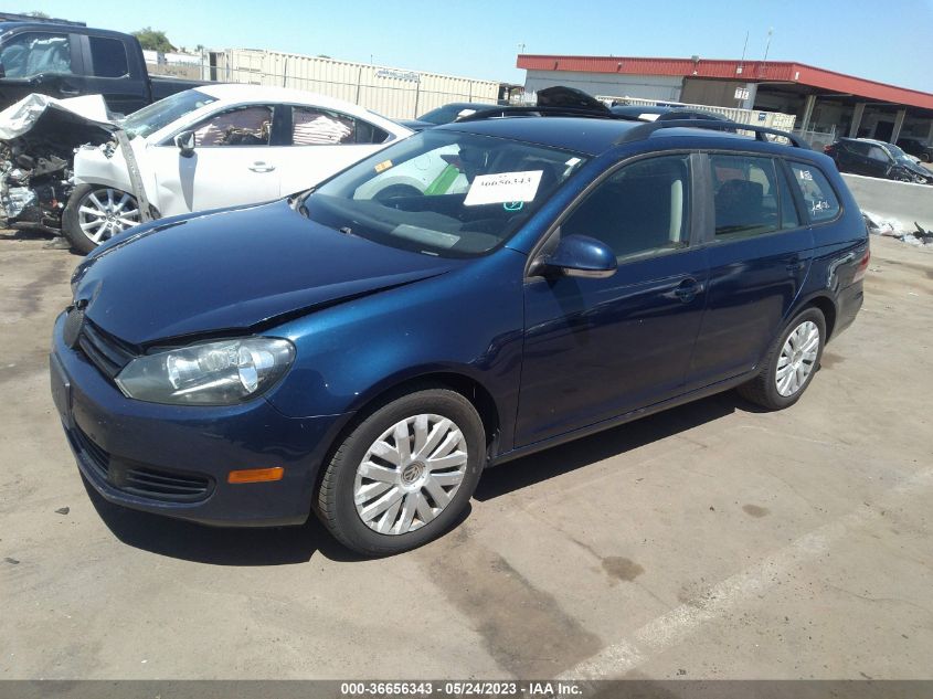 2014 VOLKSWAGEN JETTA SPORTWAGEN S - 3VWPP7AJ8EM604276