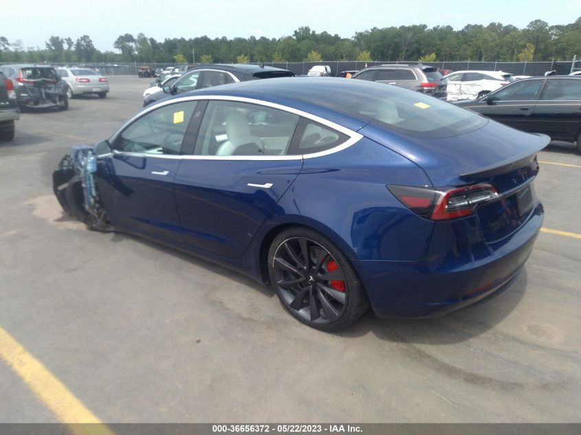 2020 TESLA MODEL 3 PERFORMANCE - 5YJ3E1EC9LF796468