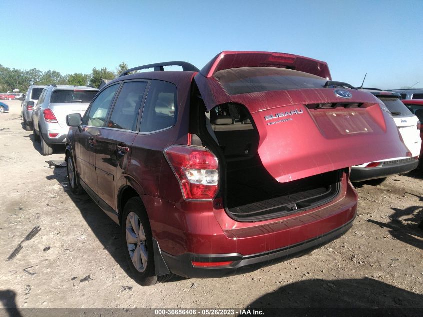 2016 SUBARU FORESTER 2.5I LIMITED - JF2SJAHC2GH551232