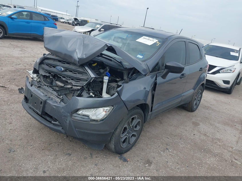 VIN MAJ3P1RE7JC190382 2018 FORD ECOSPORT S