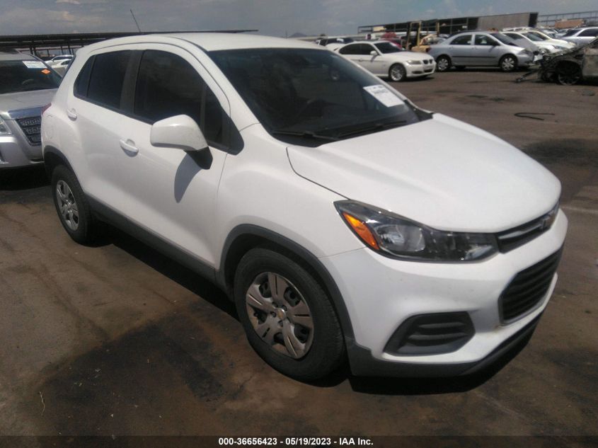 2017 CHEVROLET TRAX LS - 3GNCJKSB1HL133196