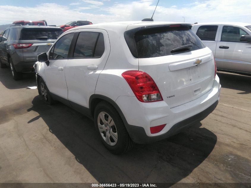 2017 CHEVROLET TRAX LS - 3GNCJKSB1HL133196