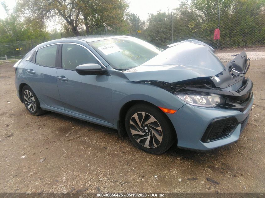 2017 HONDA CIVIC HATCHBACK LX - SHHFK7H21HU207706