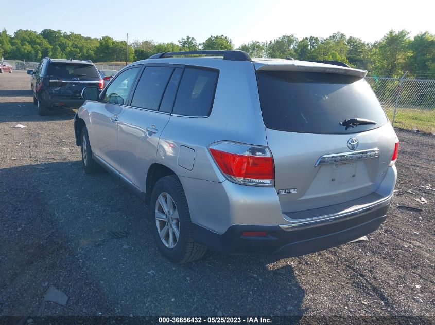 2013 TOYOTA HIGHLANDER - 5TDBK3EH8DS228348