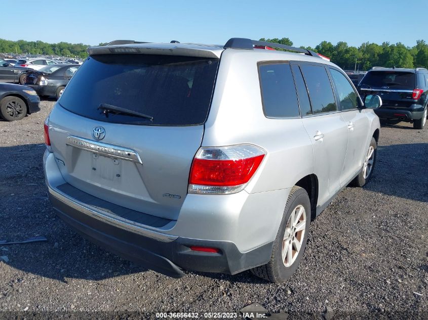 2013 TOYOTA HIGHLANDER - 5TDBK3EH8DS228348