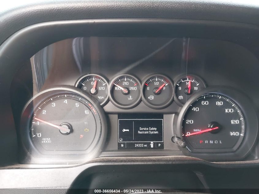 2020 CHEVROLET SILVERADO 1500 CUSTOM - 3GCPWBEH0LG400986