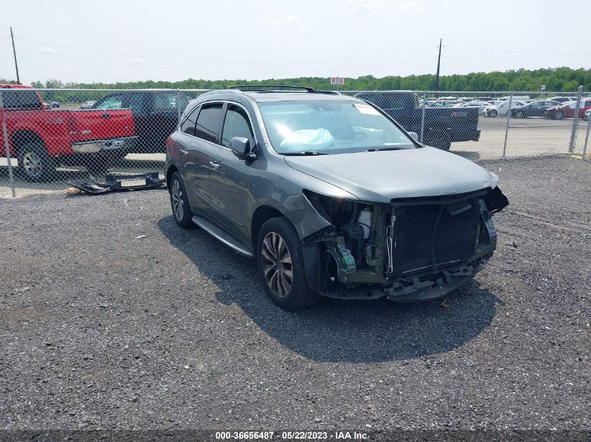 2014 ACURA MDX TECH PKG - 5FRYD4H49EB019658