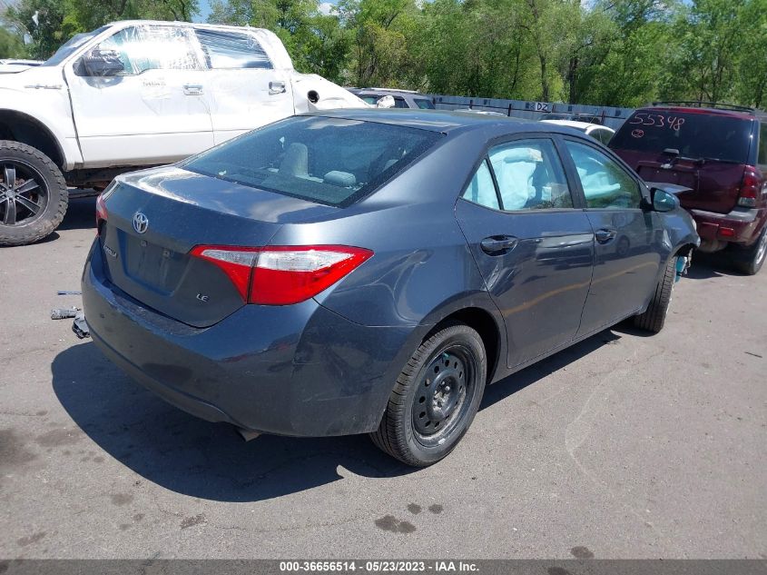 2016 TOYOTA COROLLA LE - 5YFBURHE9GP469816