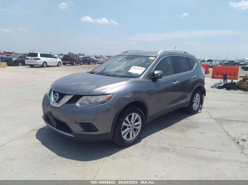 2015 NISSAN ROGUE SV - KNMAT2MT4FP575858
