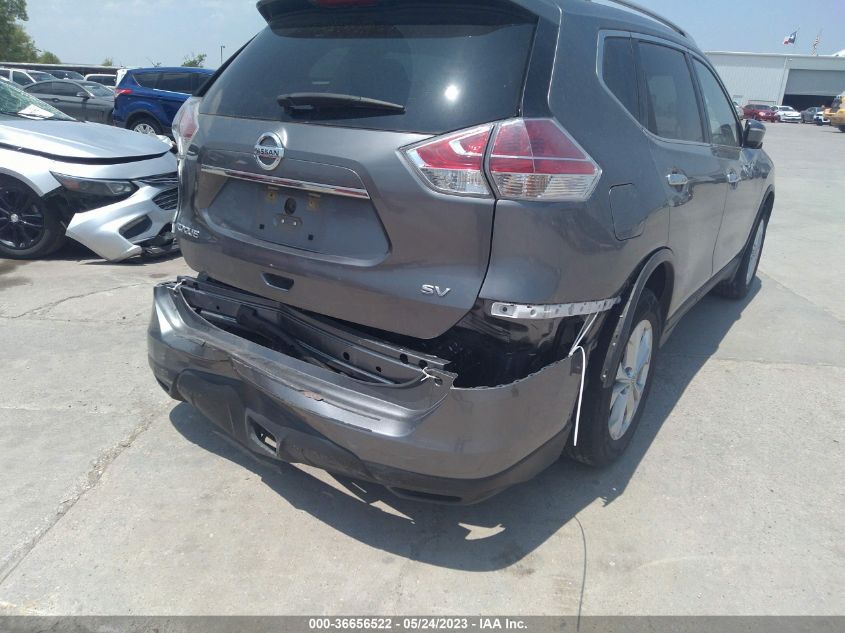 2015 NISSAN ROGUE SV - KNMAT2MT4FP575858