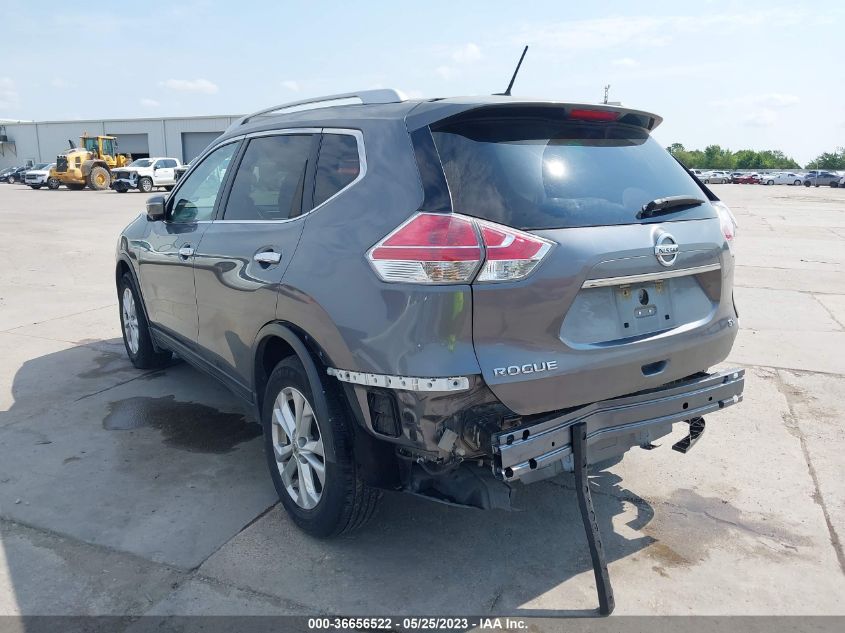 2015 NISSAN ROGUE SV - KNMAT2MT4FP575858