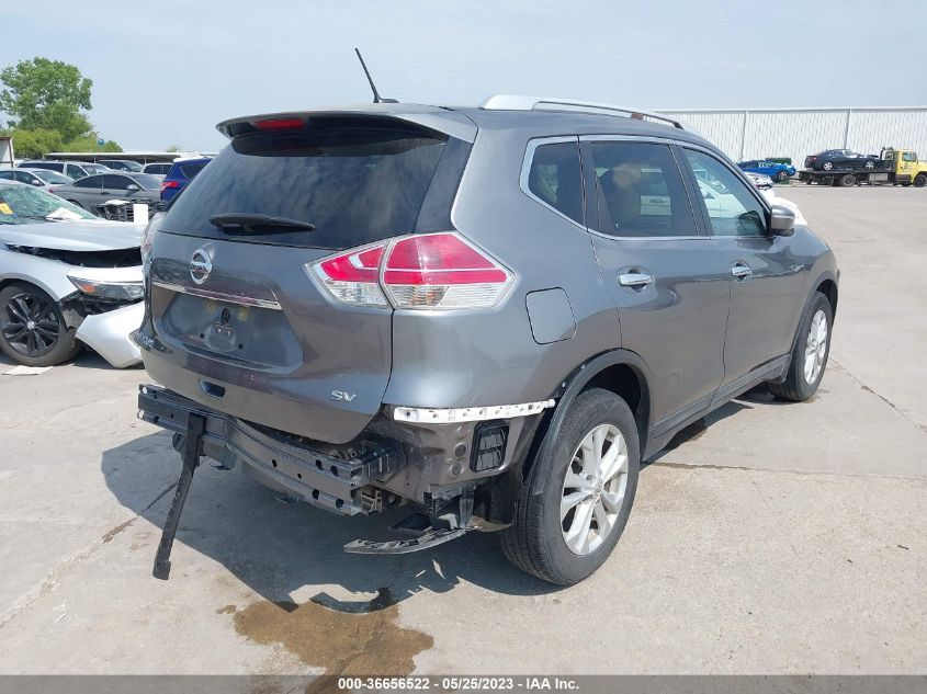 2015 NISSAN ROGUE SV - KNMAT2MT4FP575858