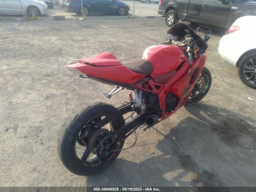2004 SUZUKI GSX-R750 K - JS1GR7JA342103292