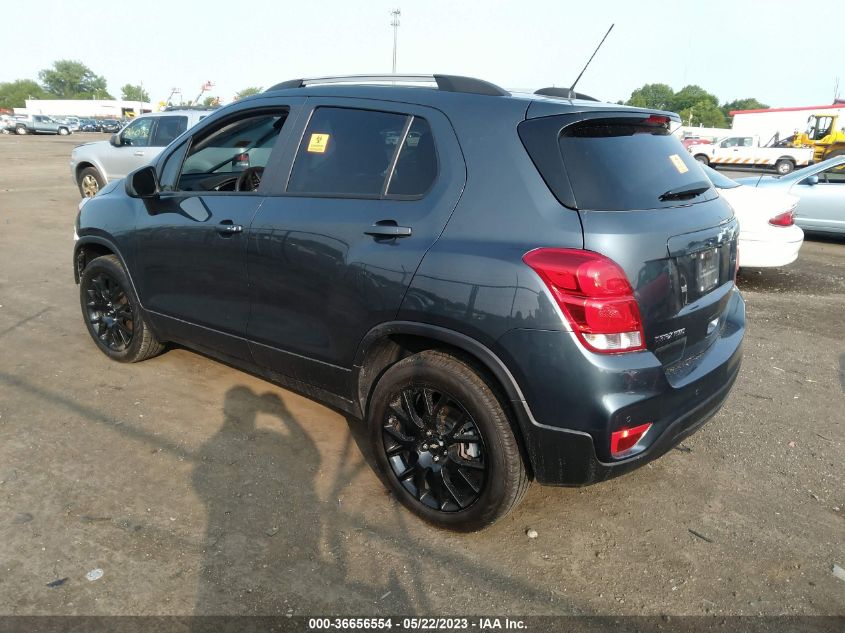 2022 CHEVROLET TRAX LT - KL7CJPSM0NB535695