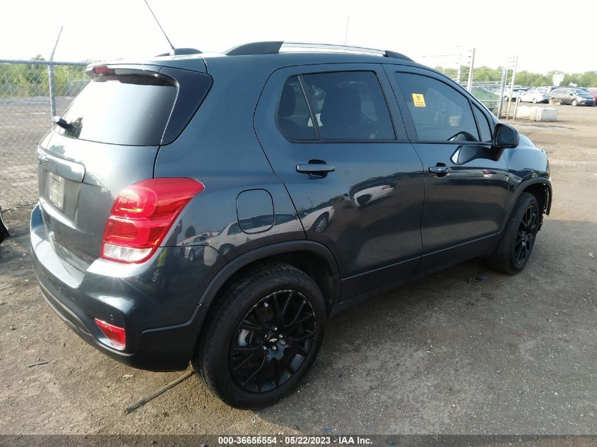 2022 CHEVROLET TRAX LT - KL7CJPSM0NB535695