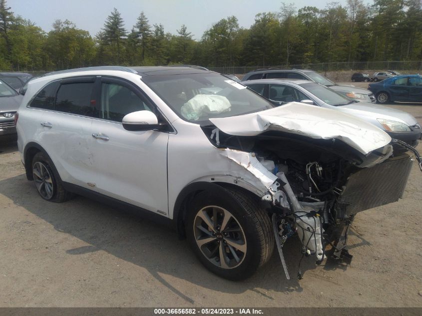 2019 KIA SORENTO EX V6 - 5XYPHDA52KG449010