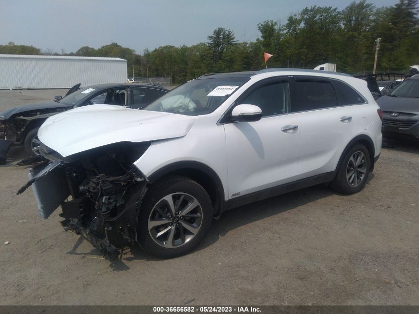 2019 KIA SORENTO EX V6 - 5XYPHDA52KG449010