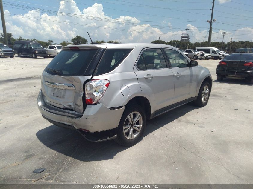 2013 CHEVROLET EQUINOX LS - 1GNALBEK4DZ129577