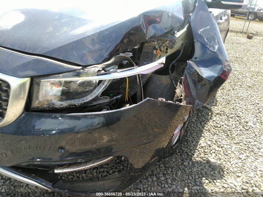 2015 KIA SEDONA SX-L - KNDME5C15F6033649