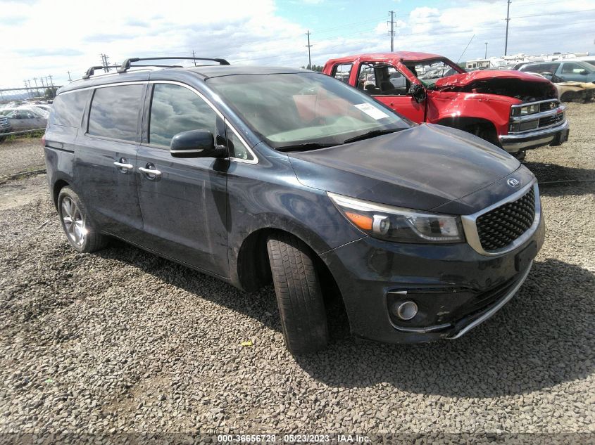 2015 KIA SEDONA SX-L - KNDME5C15F6033649