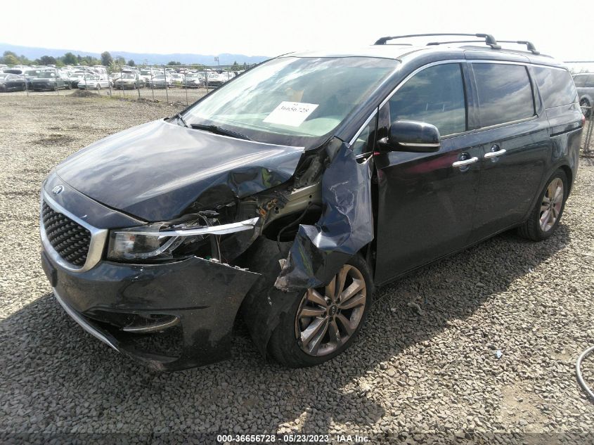 2015 KIA SEDONA SX-L - KNDME5C15F6033649