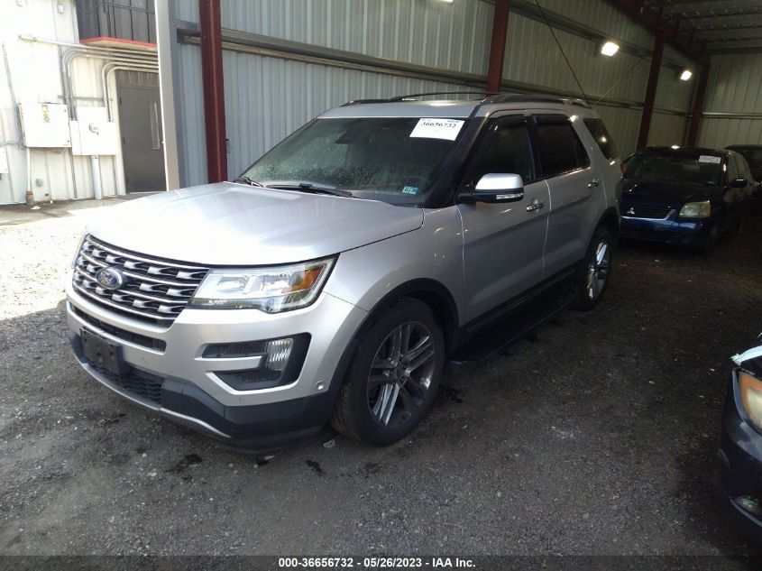 2016 FORD EXPLORER LIMITED - 1FM5K8F87GGA17404