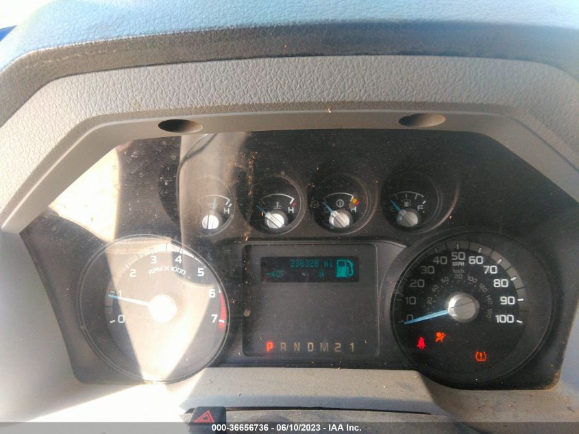 2013 FORD SUPER DUTY F-250 SRW XL/XLT - 1FTBF2A6XDEA67090