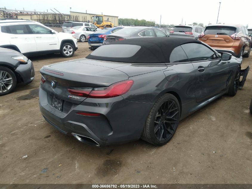 2019 BMW 8 SERIES M850I XDRIVE - WBAFY4C5XKBJ98740