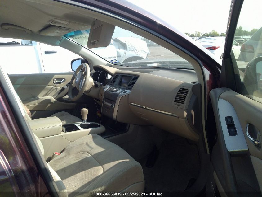 2013 NISSAN MURANO S - JN8AZ1MUXDW202655
