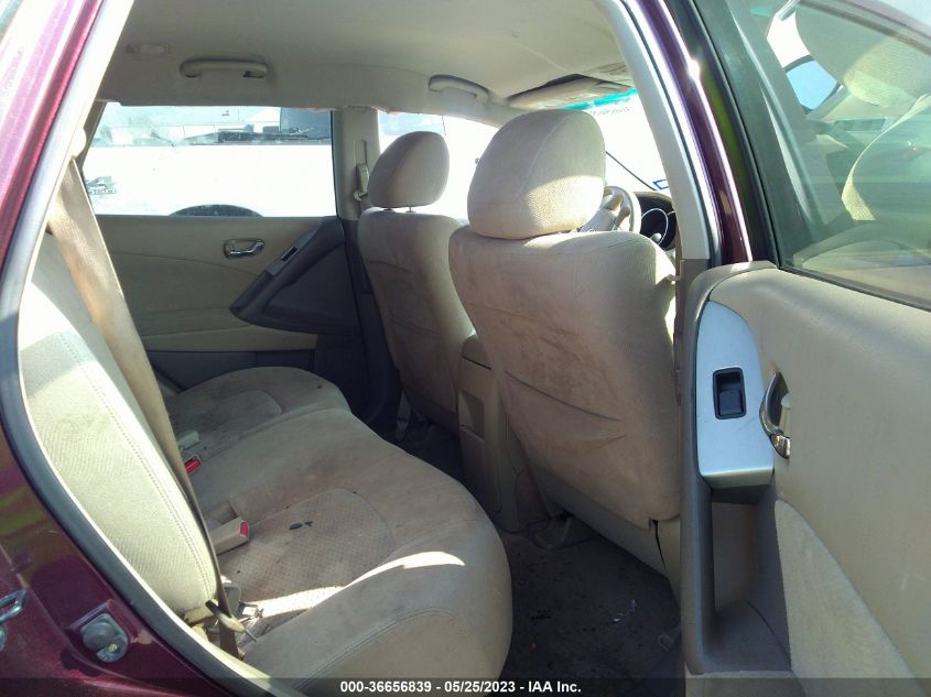 2013 NISSAN MURANO S - JN8AZ1MUXDW202655