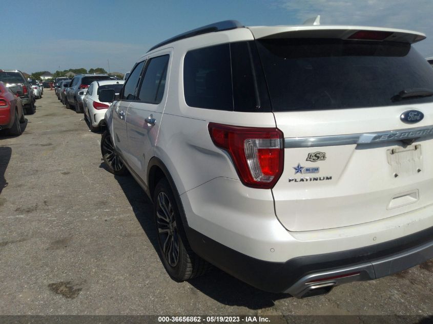 2016 FORD EXPLORER PLATINUM - 1FM5K8HT0GGD12796
