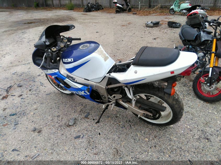 2002 SUZUKI GSX600 - JSIGN7BAX22108383