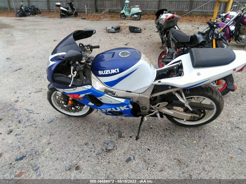 2002 SUZUKI GSX600 - JSIGN7BAX22108383