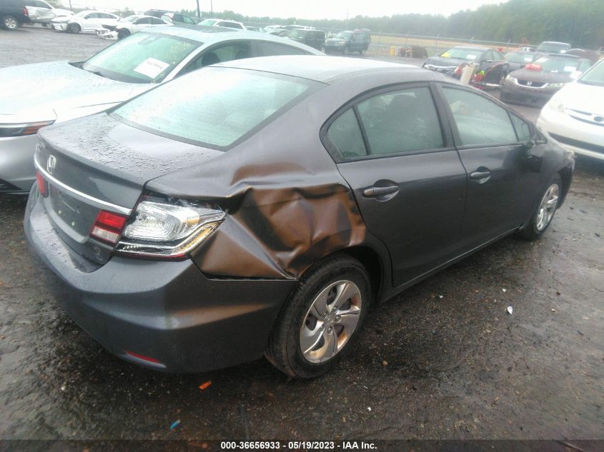2014 HONDA CIVIC SEDAN LX - 19XFB2F59EE231044