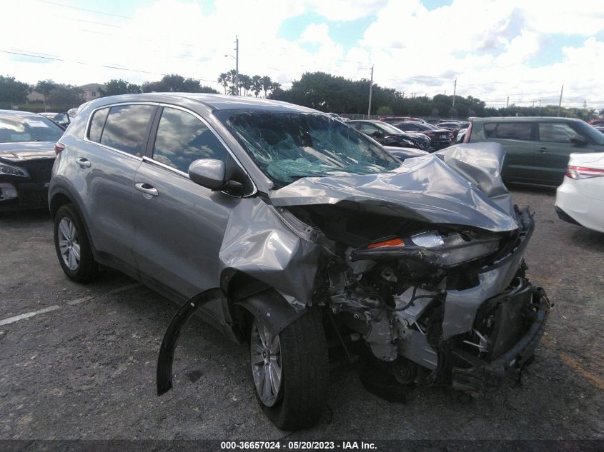 2019 KIA SPORTAGE LX - KNDPM3AC9K7596216