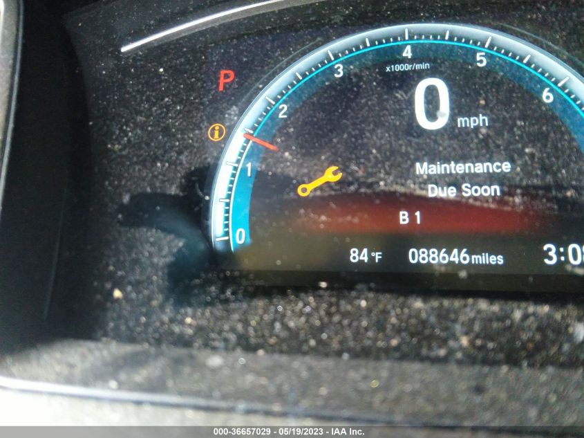 2016 HONDA CIVIC SEDAN EX-T - 19XFC1F36GE004189