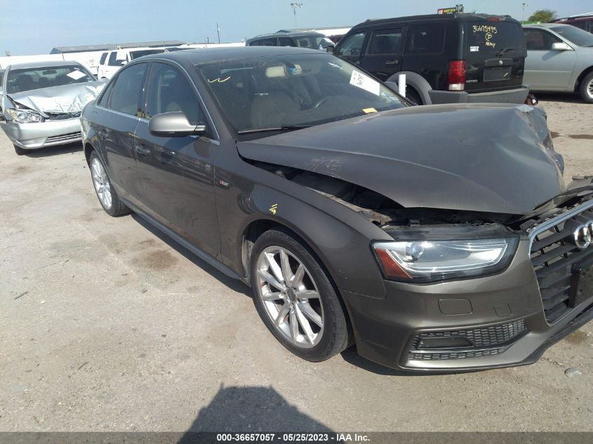 2014 AUDI A4 PREMIUM PLUS - WAUEFAFL0EN027492