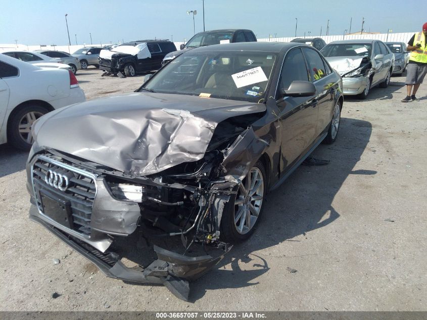 2014 AUDI A4 PREMIUM PLUS - WAUEFAFL0EN027492