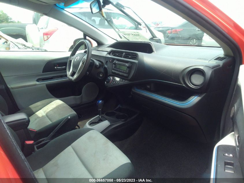 2013 TOYOTA PRIUS C ONE/TWO/THREE/FOUR - JTDKDTB34D1052074