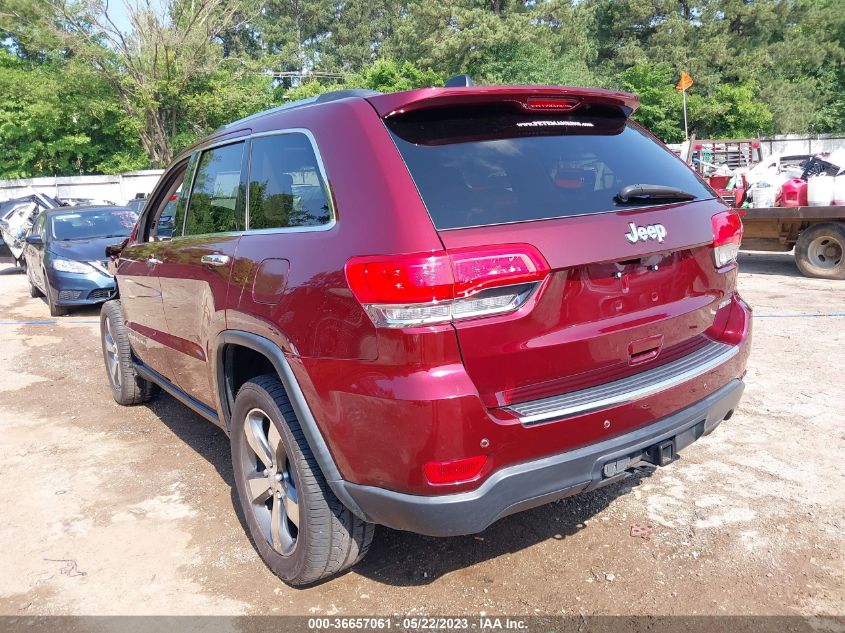 2016 JEEP GRAND CHEROKEE LIMITED - 1C4RJEBG8GC383156