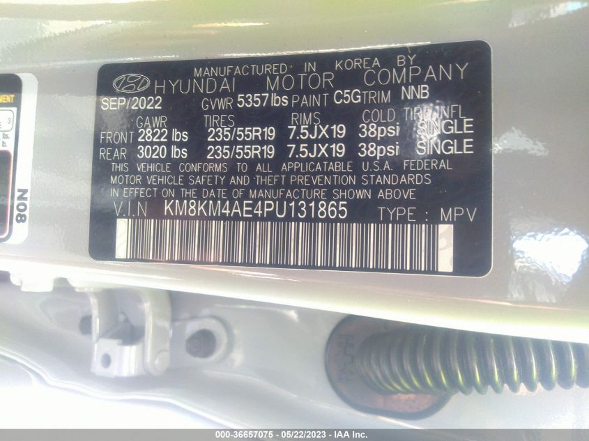 2023 HYUNDAI IONIQ 5 SE KM8KM4AE4PU131865
