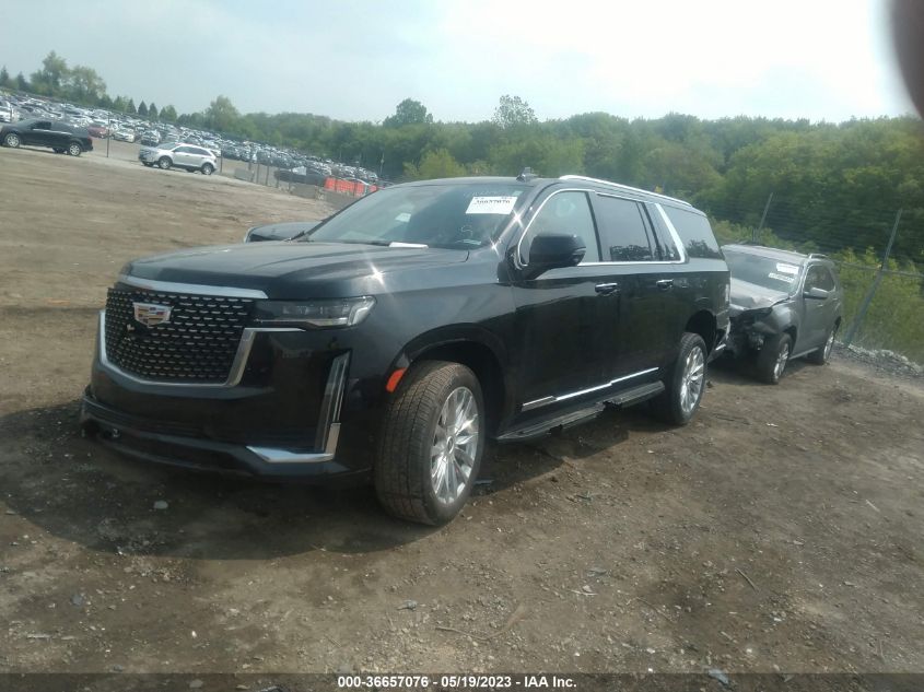 2022 CADILLAC ESCALADE ESV PREMIUM LUXURY - 1GYS4KKL4NR360191