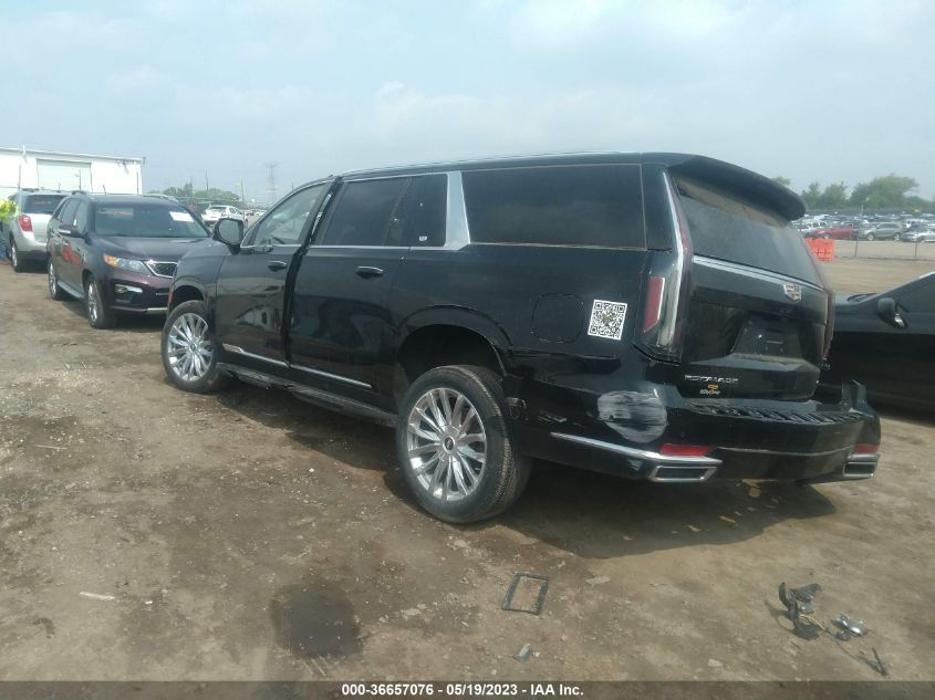 2022 CADILLAC ESCALADE ESV PREMIUM LUXURY - 1GYS4KKL4NR360191
