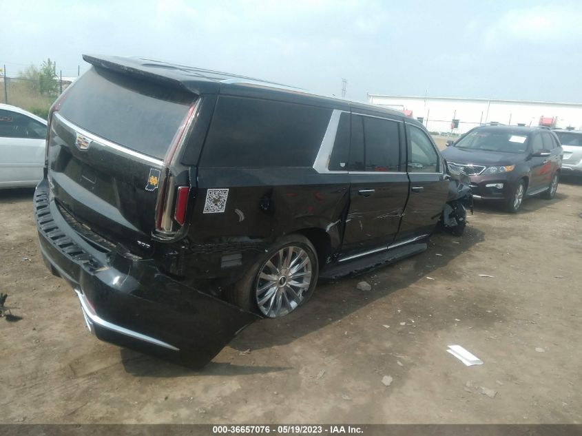2022 CADILLAC ESCALADE ESV PREMIUM LUXURY - 1GYS4KKL4NR360191