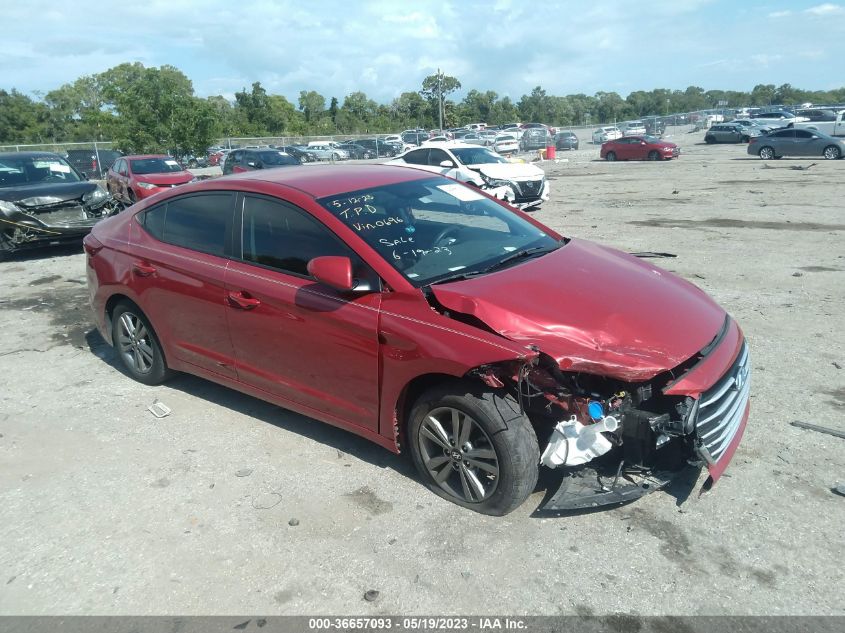 2018 HYUNDAI ELANTRA SEL - 5NPD84LF1JH380696