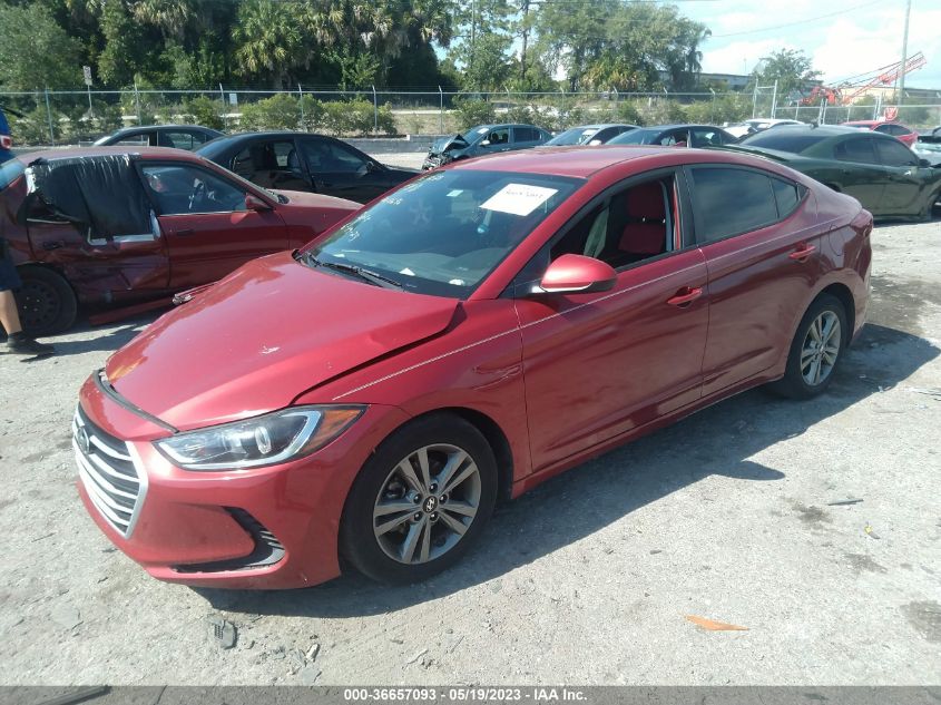 2018 HYUNDAI ELANTRA SEL - 5NPD84LF1JH380696